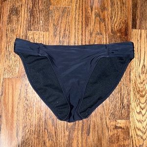 Black Hipster Bikini Bottoms